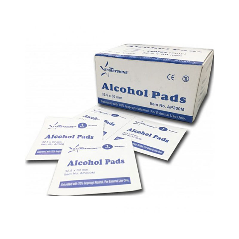 Alcohol Pads (Box/200 pads)
