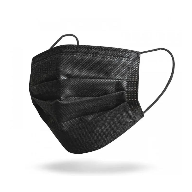 Ear Loop Face Masks - Black