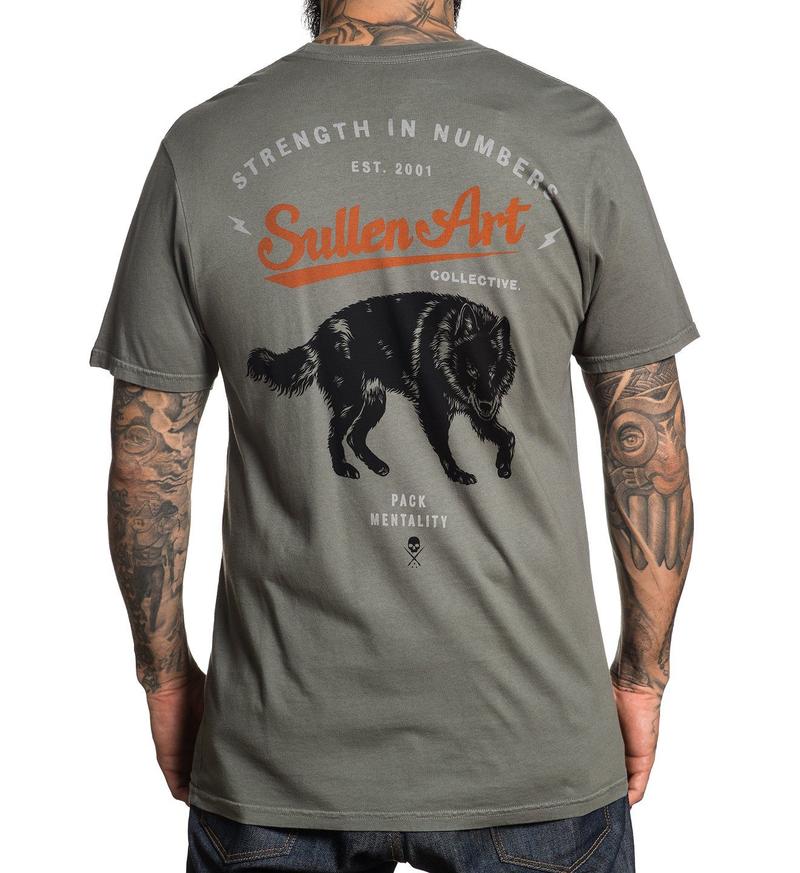 Sullen Blaq Wolf Tee