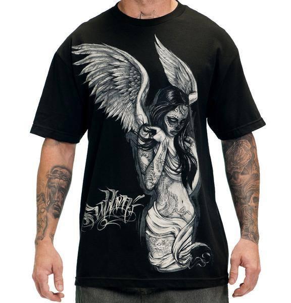Sullen Fallen Angel Black Tee