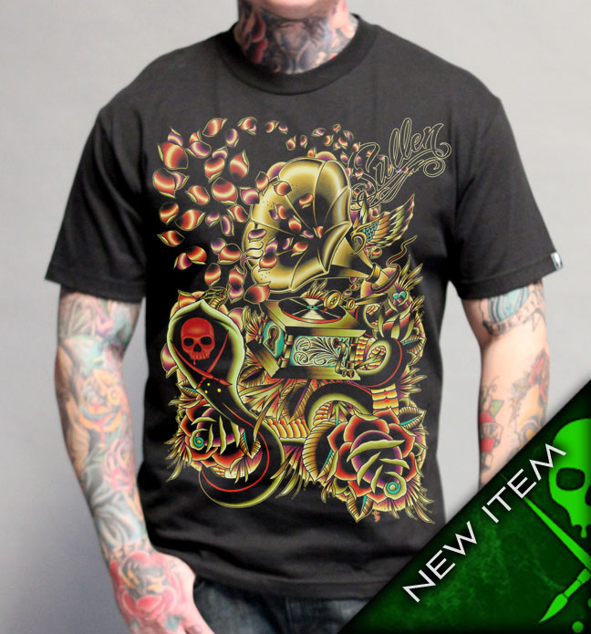 Phono T-Shirt by Sullen