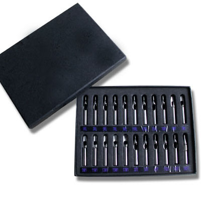 Stainless Steel Tattoo Tip Kit - 22 Pieces