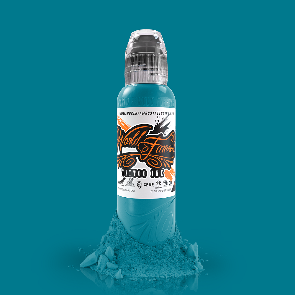 World Famous Tattoo Ink Big Ben Blue