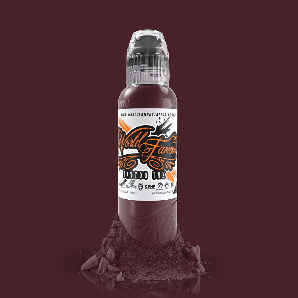 World Famous Tattoo Ink Burgundy Wine