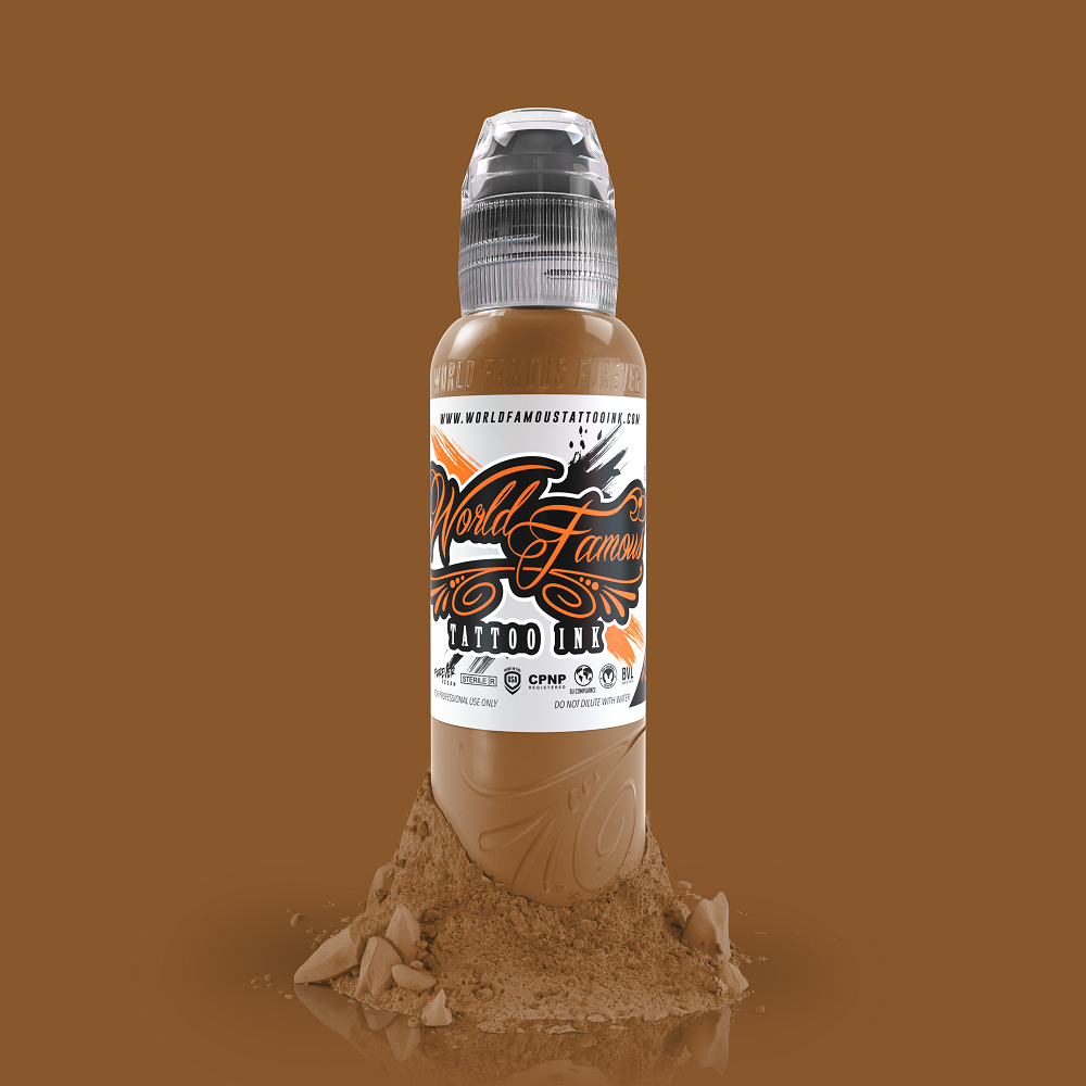 World Famous Tattoo Ink Burnt Sienna