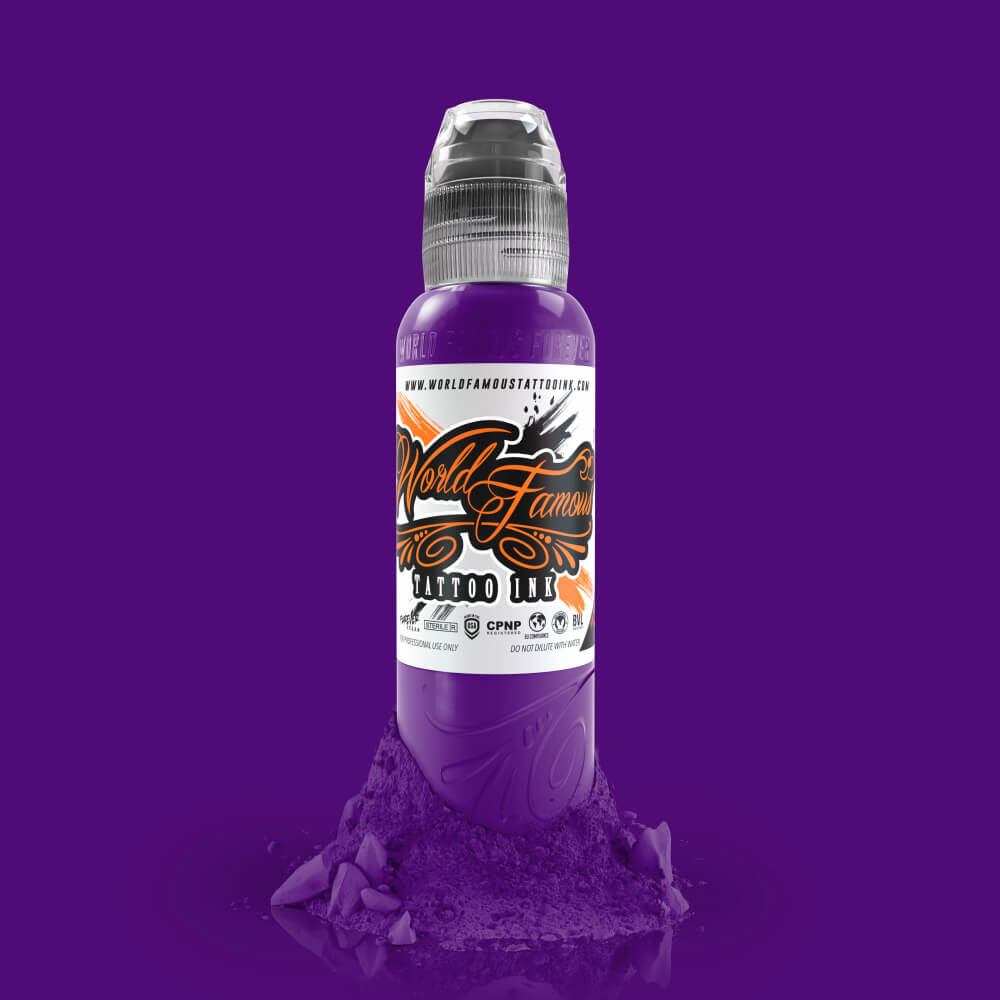 World Famous Tattoo Ink Jay Freestyle Purple