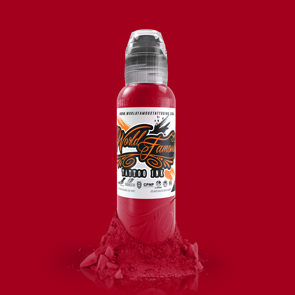 World Famous Tattoo Ink Jack The Ripper Red