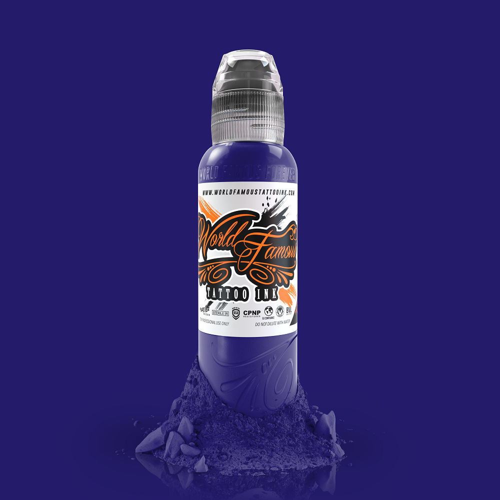 World Famous Tattoo Ink Leaning Tower of Purple