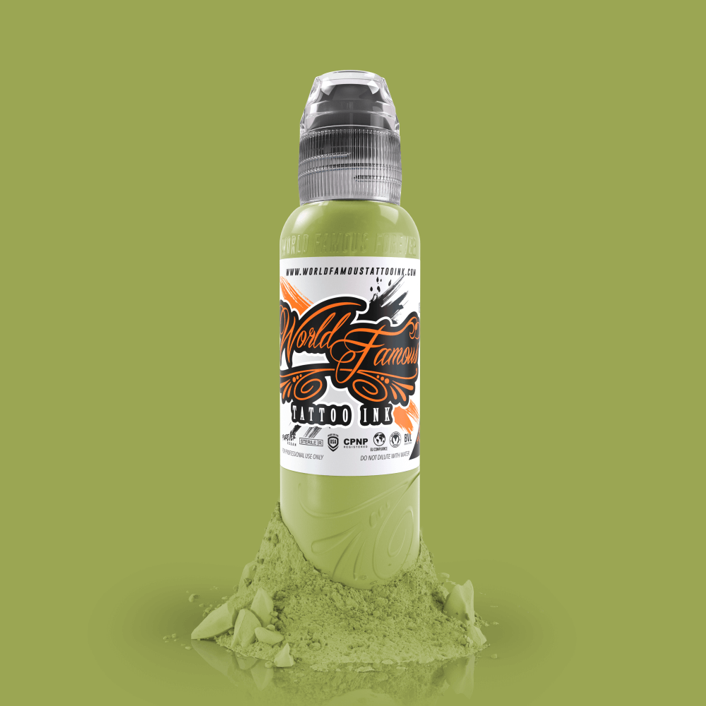 World Famous Tattoo Ink Musk Lime