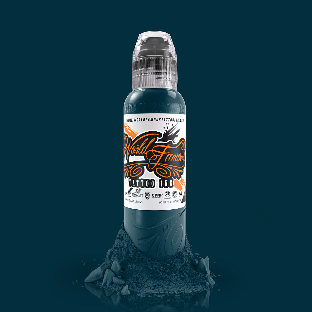World Famous Tattoo Ink Pancho Blue