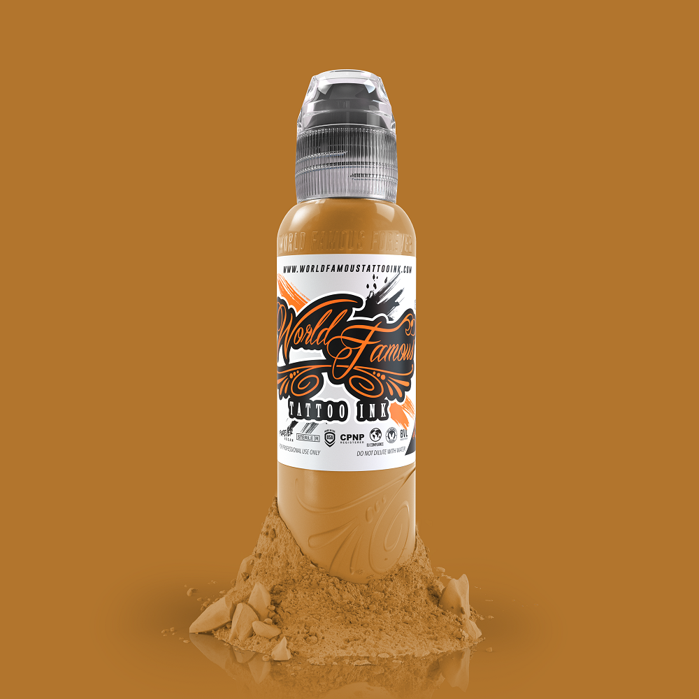World Famous Tattoo Ink Pancho Gold