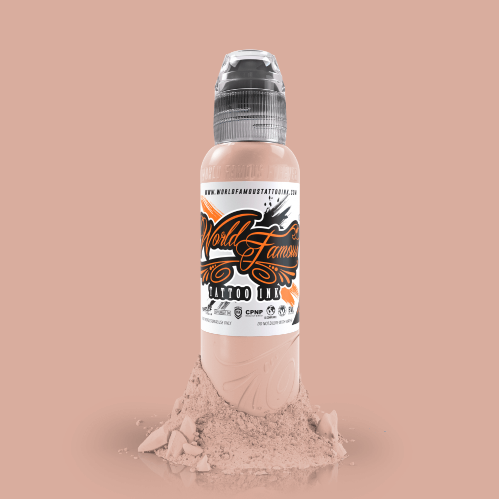 World Famous Tattoo Ink Bright Peach