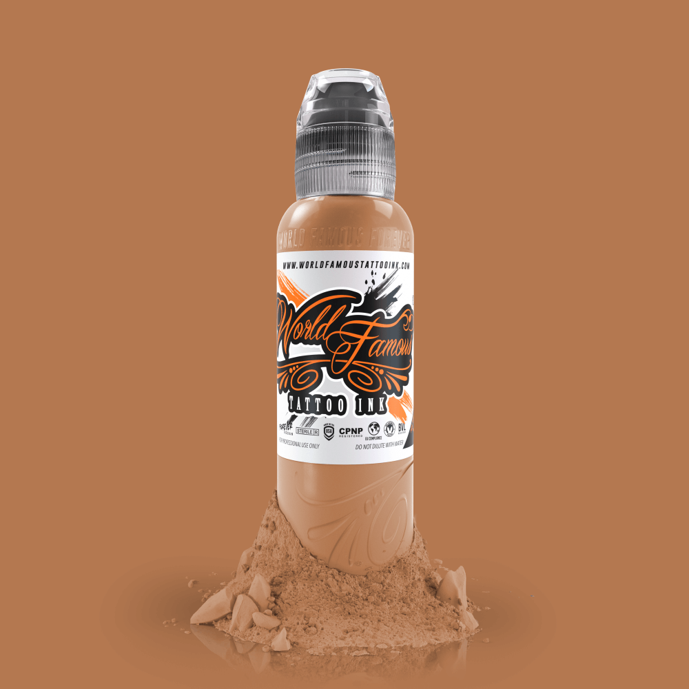 World Famous Tattoo Ink Tan Mink