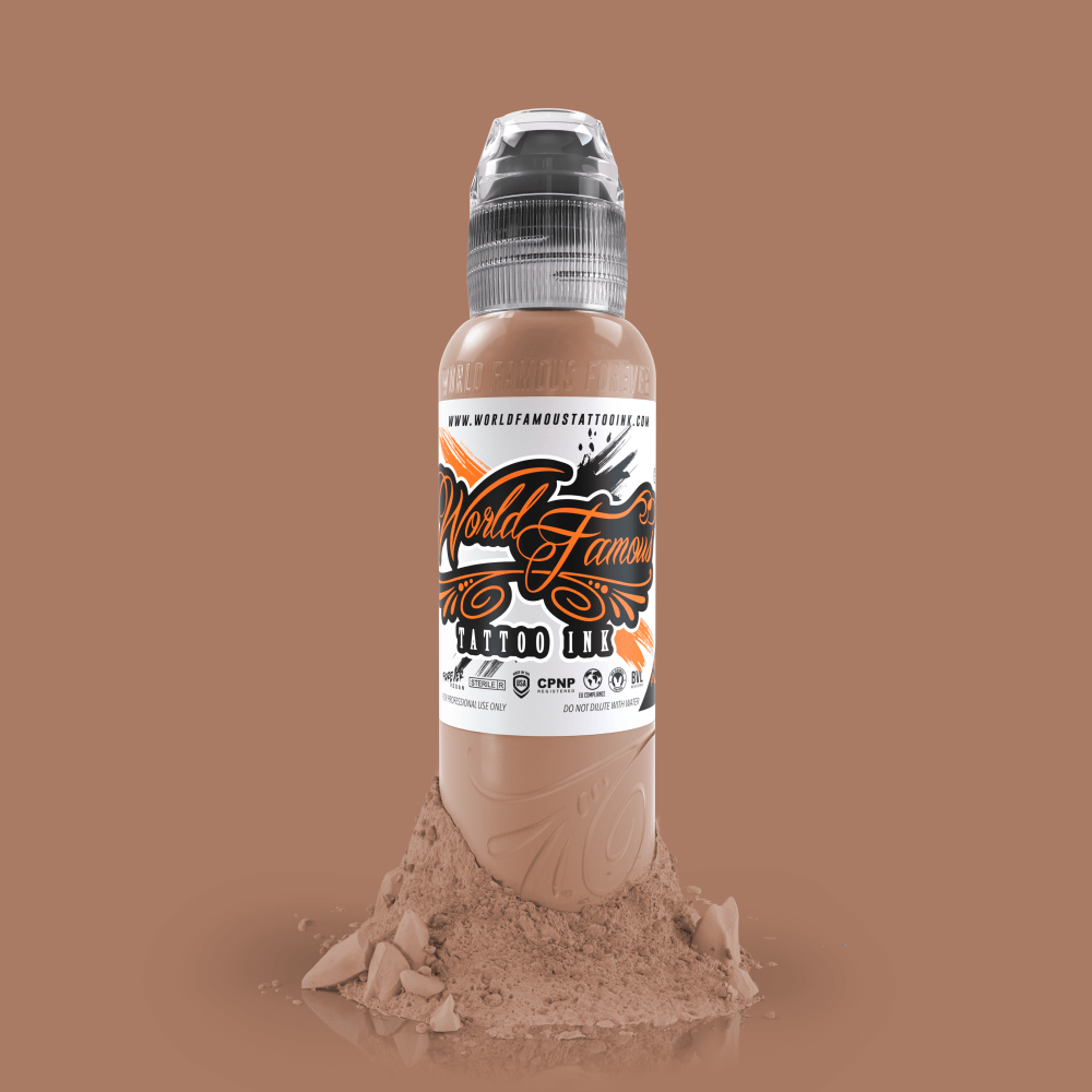 World Famous Tattoo Ink Tan Peach