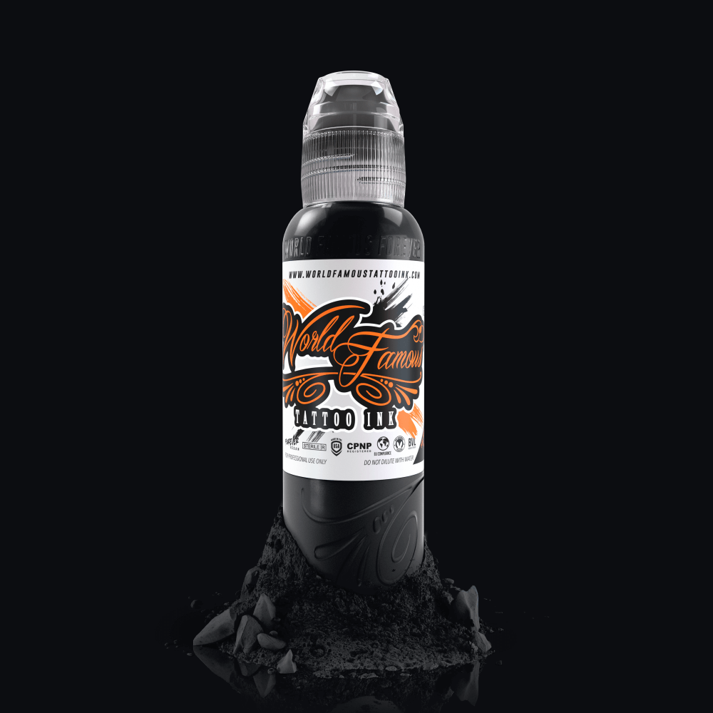 World Famous Tattoo Ink Pitch Black World Famous Tattoo Ink Pitch Black