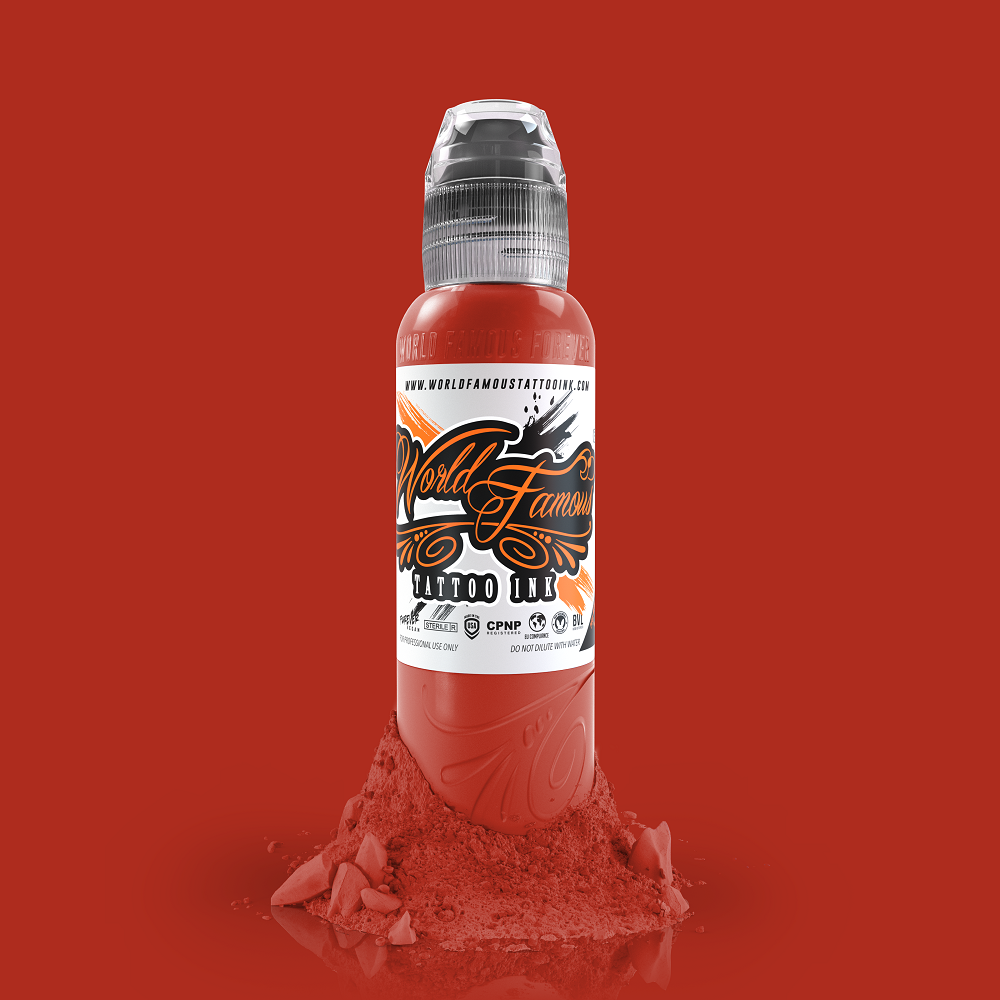 World Famous Tattoo Ink Red Hot Chili Pepper