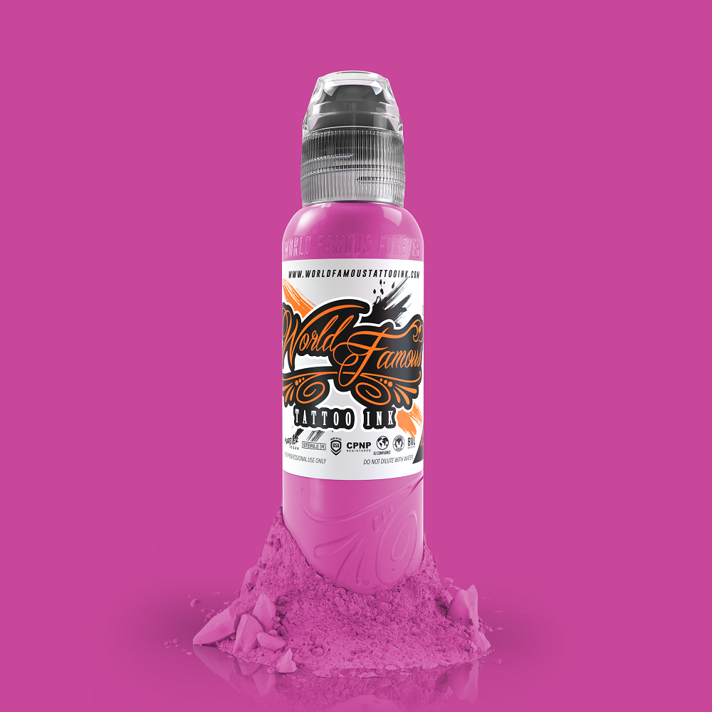 World Famous Tattoo Ink Rushmore Magenta