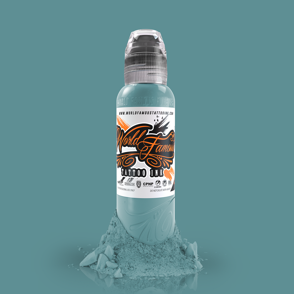 World Famous Tattoo Ink Sea Blue
