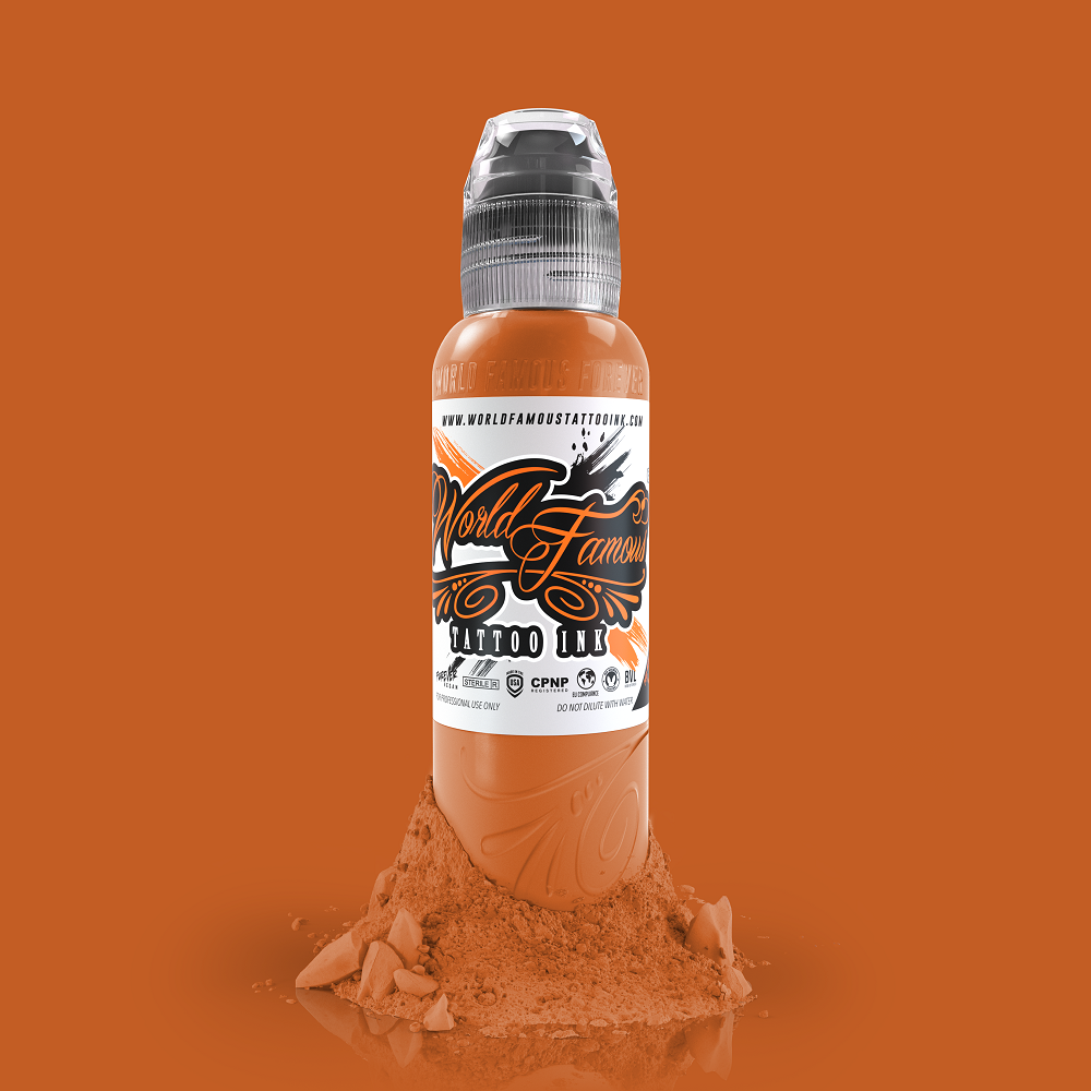 World Famous Tattoo Ink Terracotta