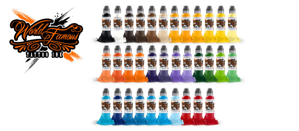 World Famous Tattoo Ink Now at Joker Tattoo Supply