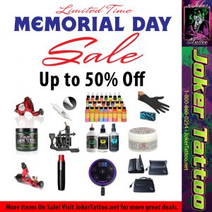 Don't miss this sale on tattoo supplies
